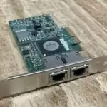 0G218C, Dell Broadcom 1Gb Dual Gigabit Ethernet Server RJ45 Network Adapter Card