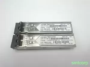 Lot of 2 Juniper Networks SFP-1GE-T 1Port Transceiver  740-011782 Rev.01