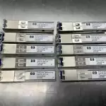 (10) HP J9054B ProCurve 100-FX SFP-LC Transceiver
