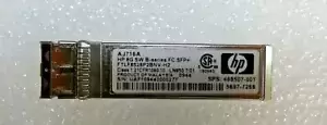 Lot of 3 AJ716A HP 8G B-series FC SFP+ Optic Transceiver FTLF8528P2BNV-H2 8GB