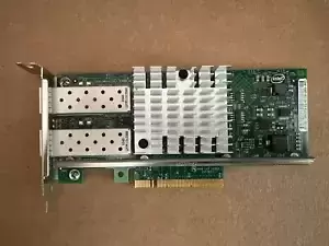 INTEL CPU-E69818 10G DUAL SFP PCIE SERVER NETWORK ETHERNET LAN CARD C3-6(5)