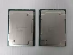 Matched Pair Intel Xeon Gold 6136 3.0 GHz 12-core Skylake CPU SR3B2