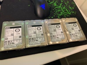 Dell 1.8TB 10K SAS 12Gbps 2.5" 512e SFF Hard Drive VJ7CD 1XZ201-150 ST1800MM0168