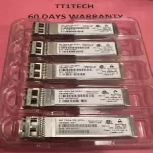 Lot of 8 HP 10Gbe 455883-B21 455885-001 456096-001 HP BladeSystem transceiver