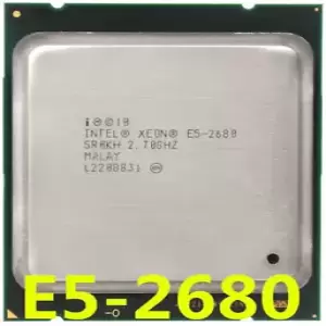 Intel Xeon E5-2680 CPU 8-Core 2.7GHz 20M 8 GT/S LGA2011 SR0KH Processor