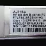 LOT OF 34, HP AJ716A 8G SW FC SFP+ FTLF8528P2BNV-H2, 468507-001, Transceiver