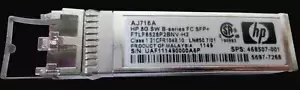 LOT OF 34, HP AJ716A 8G SW FC SFP+ FTLF8528P2BNV-H2, 468507-001, Transceiver