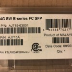 HP 4 GB SW Short Wave B-Series FC Fibre Channel SFP Transceiver AJ715A