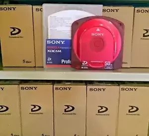 Sony PFD50DLA XDCAM 50GB Professional Dual Layer Discs (50 PK) - Brand New