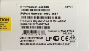 HP X121 1G SFP LC SX Transceiver