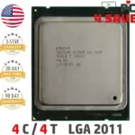 Intel Xeon E5-2609 SR0LA 2.4GHz 10MB Quad Core LGA 2011 Server Processor CPU 80W