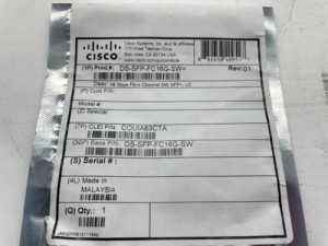 NEW Cisco 16G SFP+ Multi-Mode Transceiver Module, DS-SFP-FC16G-SW, 10-2666-01