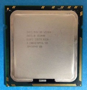 Intel Xeon W5580 CPU Quad Core 3.2GHz 8M 6.4GT/s SLBF2 Socket LGA1366 Processor