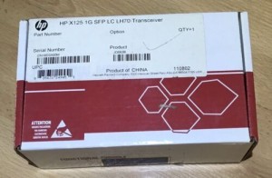 New Hp JD063B X125 1G SFP LC LH70 Transceiver, Original, "Not a Compatible"