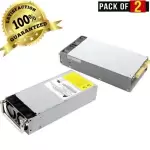 Lot of 2 Genuine Dell PowerEdge 6024R Power Supply 202W Delta DPSN-196AB  M0525
