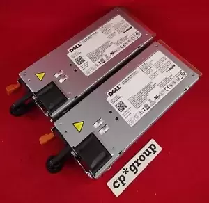 LOT OF 2 Dell 1100W 80 Plus Hot Plug Power Supplies TCVRR