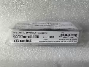 NEW SEALED ORIGINAL HPE SFP-GE-10K-1310-SM SFP  P/N JD119B