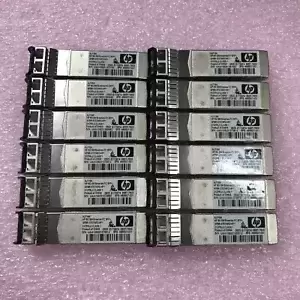 Lot of 12 HP AJ716A 8G Fibre Channel FC SFP+ Transceiver Module AJ716-63001 8Gbp