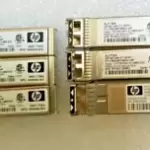 Lot Of 6 HP AJ718A Transceivers 8G SW FC SFP+