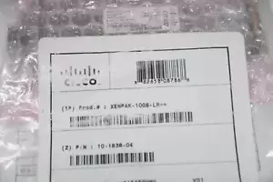 NEW Cisco XENPAK-10GB-LR Transceiver Module 10-1838-04
