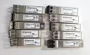 Lot of*10 HP 455885-001 10Gb SR SFP+ 21CFR(J) (mixed) Optical Tranciever