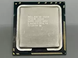 Intel Xeon X5650 SLBV3 2.66 GHz 6.4 GT/s 12MB LGA 1366 B Grade CPU Processor