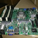 HP 531560-001 576932-001 DL120G6 Server Motherboard w/511809-001 Riser X3430 CPU