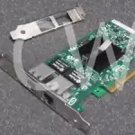 796N2 D33682 Intel PRO/1000 PT Dual-Ports 1Gbps PCI-Ex4 Server Network Adapter