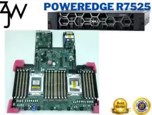 Genuine Dell R7525 dual-socket server motherboard 74H08 AMD EPYC processors 2U