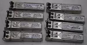 (Lot of 8)Finisar 4Gb SFP Transceiver Module FTRJ8524P2BNV