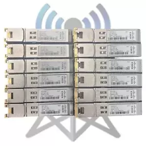 Lot of 12, Cisco, SFP-GE-T, IPUIAPARAB, 30-1421-02, *Alex*