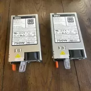Lot of (2) Dell Server Power Supply 750W - F750E-S0
