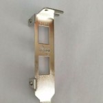 Lot of 5 LOW Bracket for Mellanox MCX314A-BCBT 544QSFP 656089-001 661685-001
