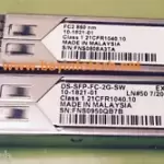 Cisco DS-SFP-FC-2G-SW 10-1821-01 2GBASE-SW SFP Wavelength 850nm "LOT OF 10"