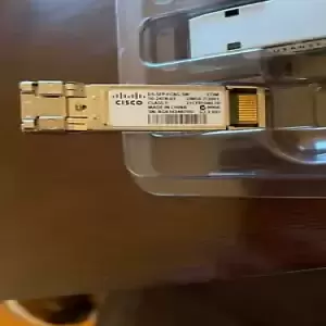 LOT OF 10 GENUINE CISCO DS-SFP-FC8G-SW 8 GBPS TRANSCEIVER MODULE TESTED