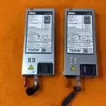 2 x DELL 750W 80 PLUS PLATINUM SWAPPABLE POWER SUPPLY 05NF18 DELL POWEREDGE