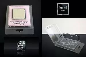 20 CPU Storage Case fits Intel Processors Size up to 66.5 x 55 mm with ESD Foam