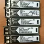 Lot of 5 - Cisco SFP-GE-S 10-2143-01 SFP 1000BASE-SX 1GE Module Transceiver