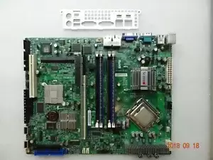 Supermicro X7SBI SERVER MOTHERBOARD + 2.93Ghz CPU + 4GB RAM + RR1U Card #K69