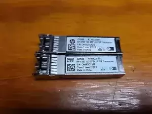 Lot of 2 Tested JD092B RTXM228-551 HP X130 10G SFP+ LC SR TRANSCEIVER