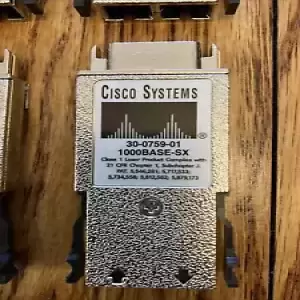 Cisco Systems 30-0759-01 1000BASE-SX 850 mm IBM 21H9876 Fiber Transceiver Module