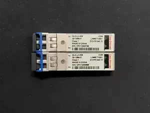 Lot Of 2 - CISCO GLC-LH-SM, 30-1299-01, Genuine SFP Transceiver Module