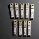 9pc LOT ~ HP 1GB CAT5 RJ45 to SFP Transceiver 453156-001 Network Server Switch