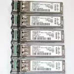 Lot of 5 -Cisco | ONS-SI-GE-ZX | 1000BASE-ZX 1550nm SM I-Temp Transceiver Module