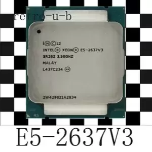 Intel Xeon E5-2637 V3 3.5GHz 15MB SR202 LGA2011-3 CPU Processor 2637V3