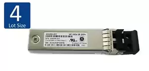 NEW Lot of 4 HP 10Gb SR SFP+ 455885-001 Transceiver 456096-001 455883-B21