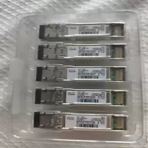 Lot of 5 Cisco FET-10G 10-2566-02 10Gbps Fabric Extender SFP+ Transceiver