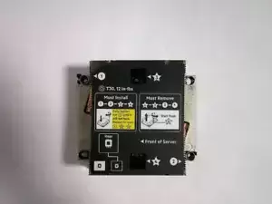 HPE 877966-001 ProLiant BL460c Gen10 Rear CPU Heatsink