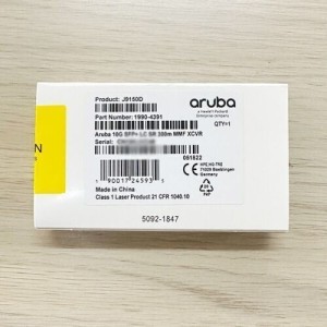 NEW J9150D 1990-4391 HPE / Aruba 10G SFP+ LC SR 300m OM3 MMF Transceiver Module