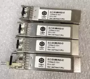 Lot Of 4 Cisco GLC-SX-MM-RGD Transceiver Module ( 150DD0A11 )